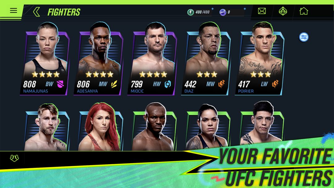 Screenshot of EA SPORTS™ UFC® Mobile 2