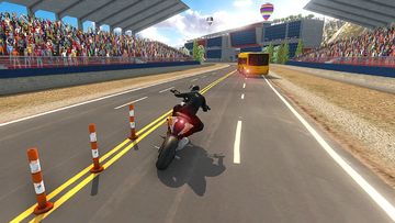 Bike VS Bus Racing Games Game Screenshot