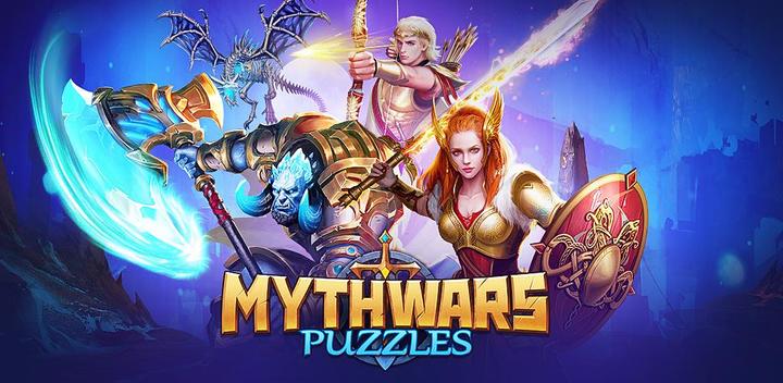 Banner of MythWars & Puzzles: 角色扮演遊戲 Match3 2.3.19.1