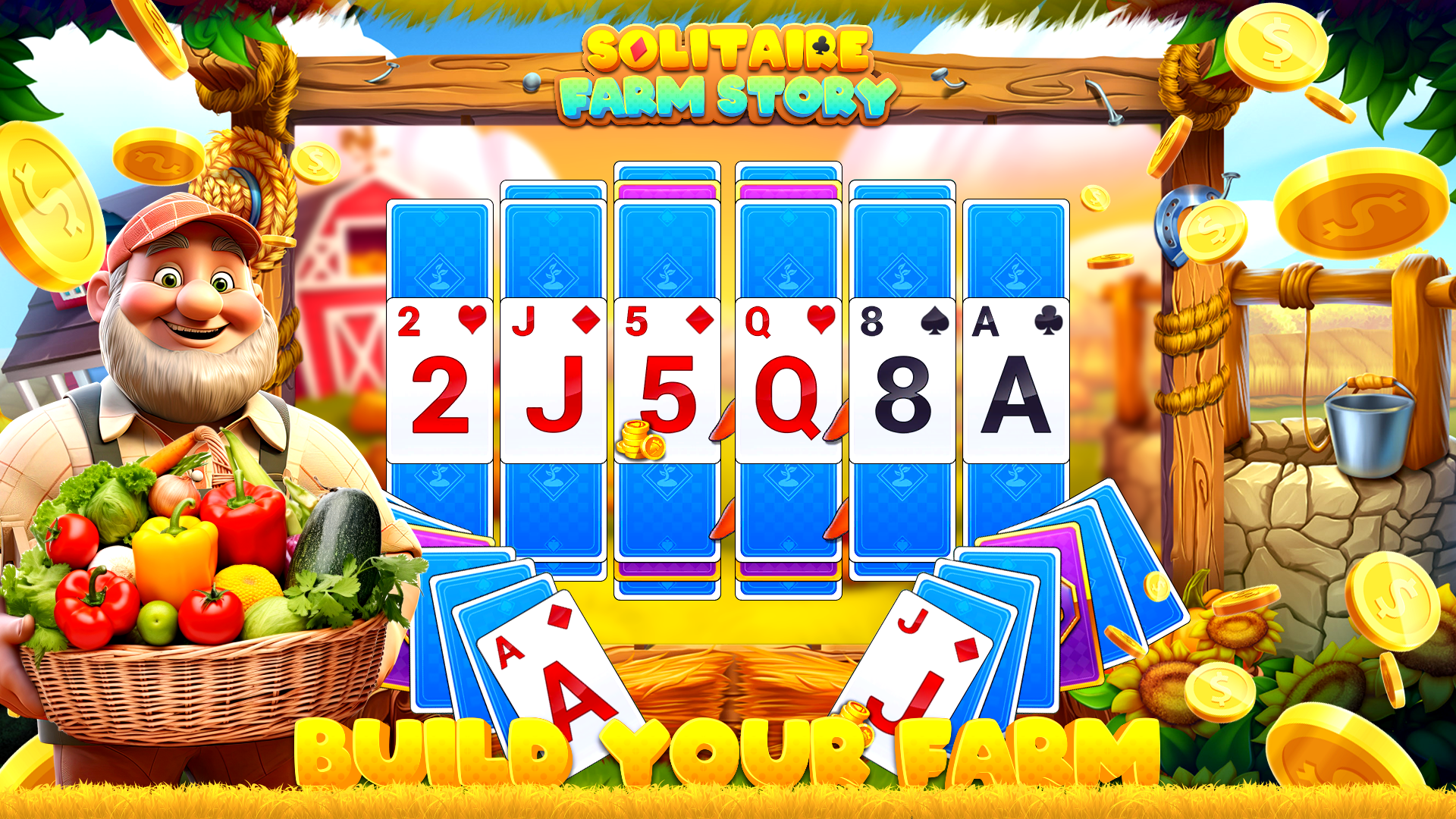 Screenshot of Solitaire Card Game Farm Story