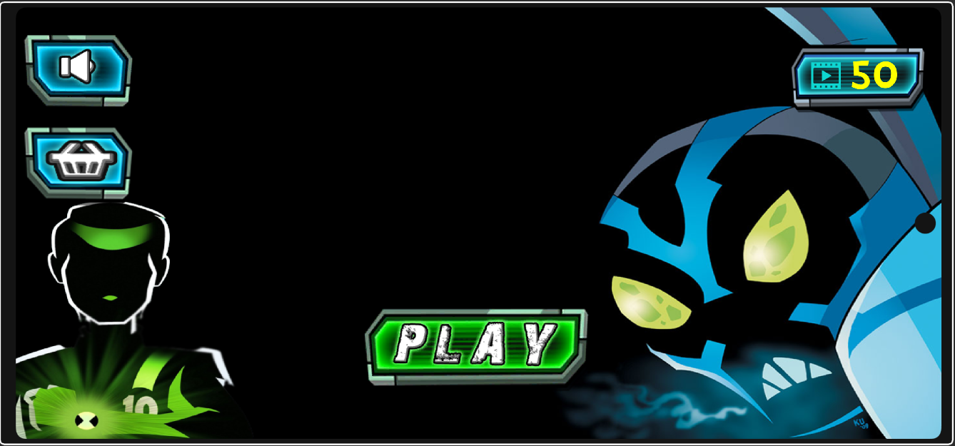 Screenshot of Aliens Omnitrix Super Ben Hero