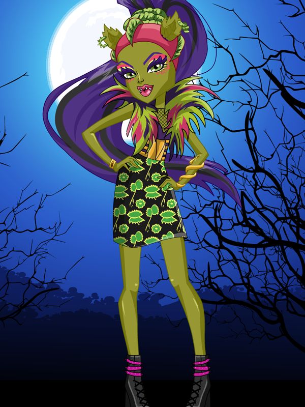 Screenshot of Ghouls Monsters Fashion Dress Up