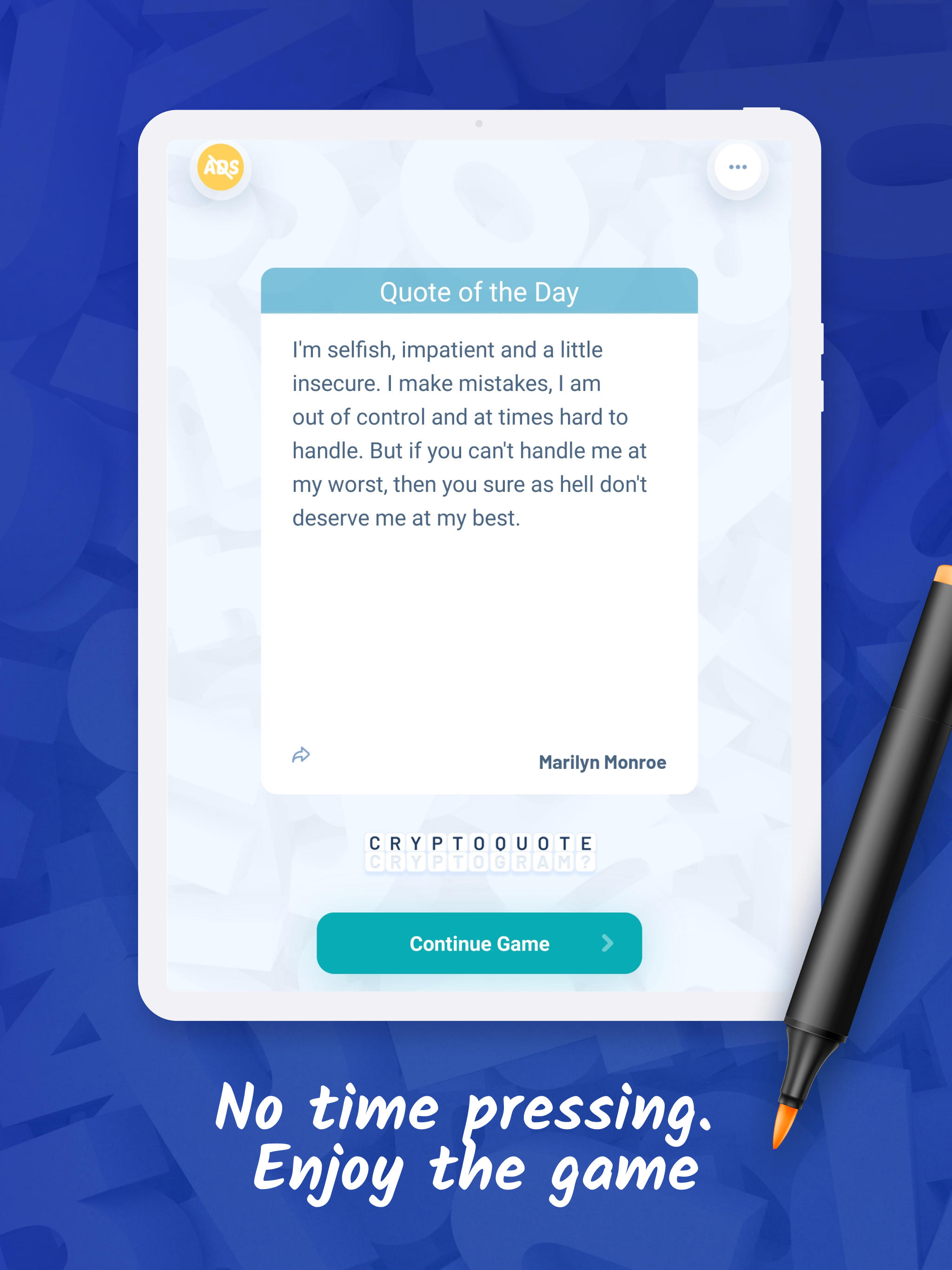 Cryptoquote: quote cryptogram для Android/iOS - TapTap