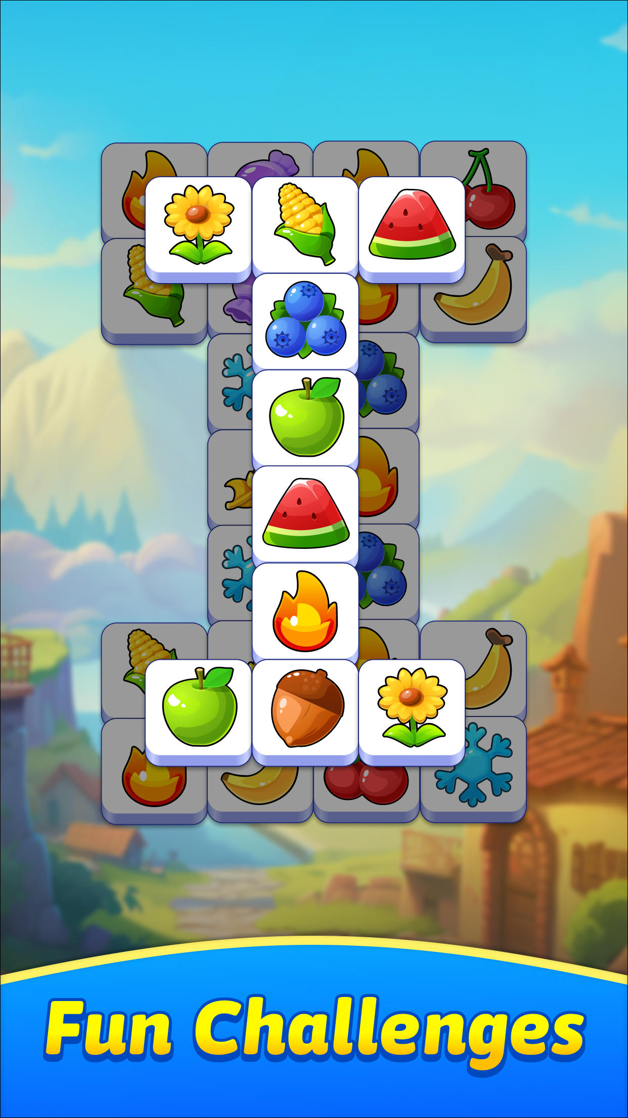 Tile Match puzzle - Tiletopia Game Screenshot