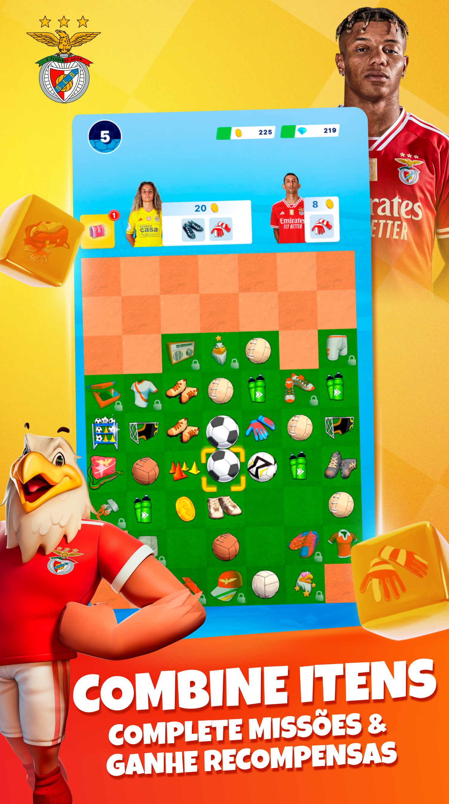 Benfica Football Merge Game Screenshot