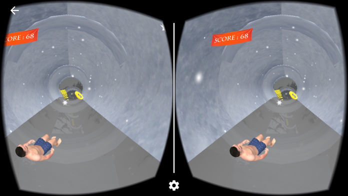 VR Speed Slide Snow 2017 : For VR Card Board遊戲截圖
