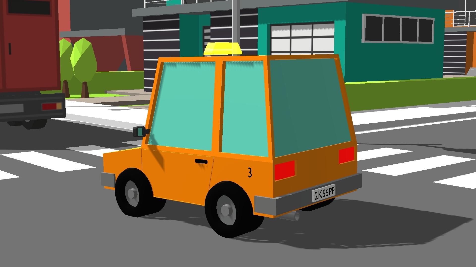 Screenshot of Crazy Taxi Sim