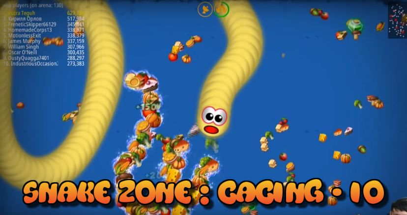 Screenshot of Snake Zone : Cacing Worm-io