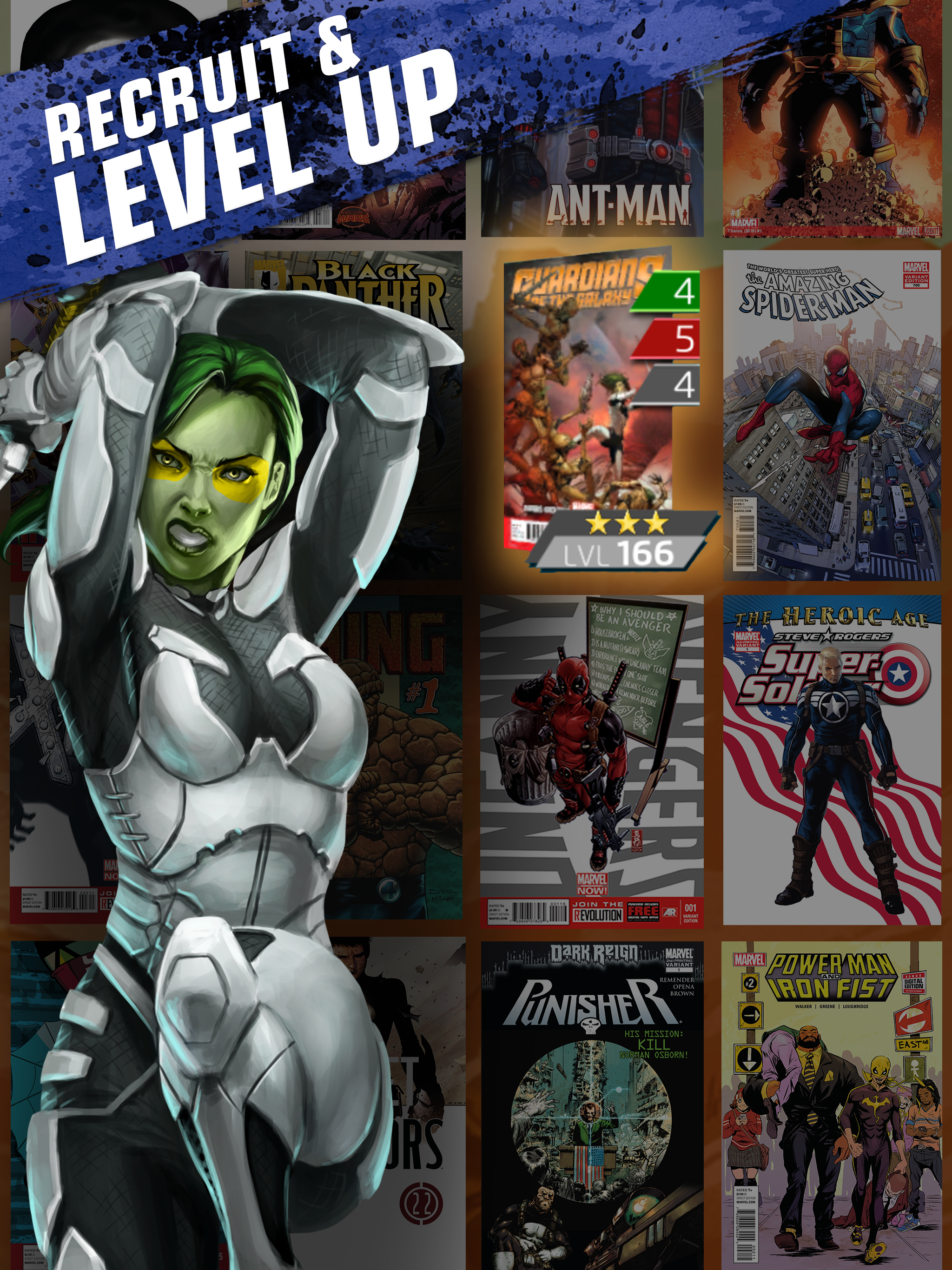 MARVEL Puzzle Quest: 加入超级英雄大战! 遊戲截圖