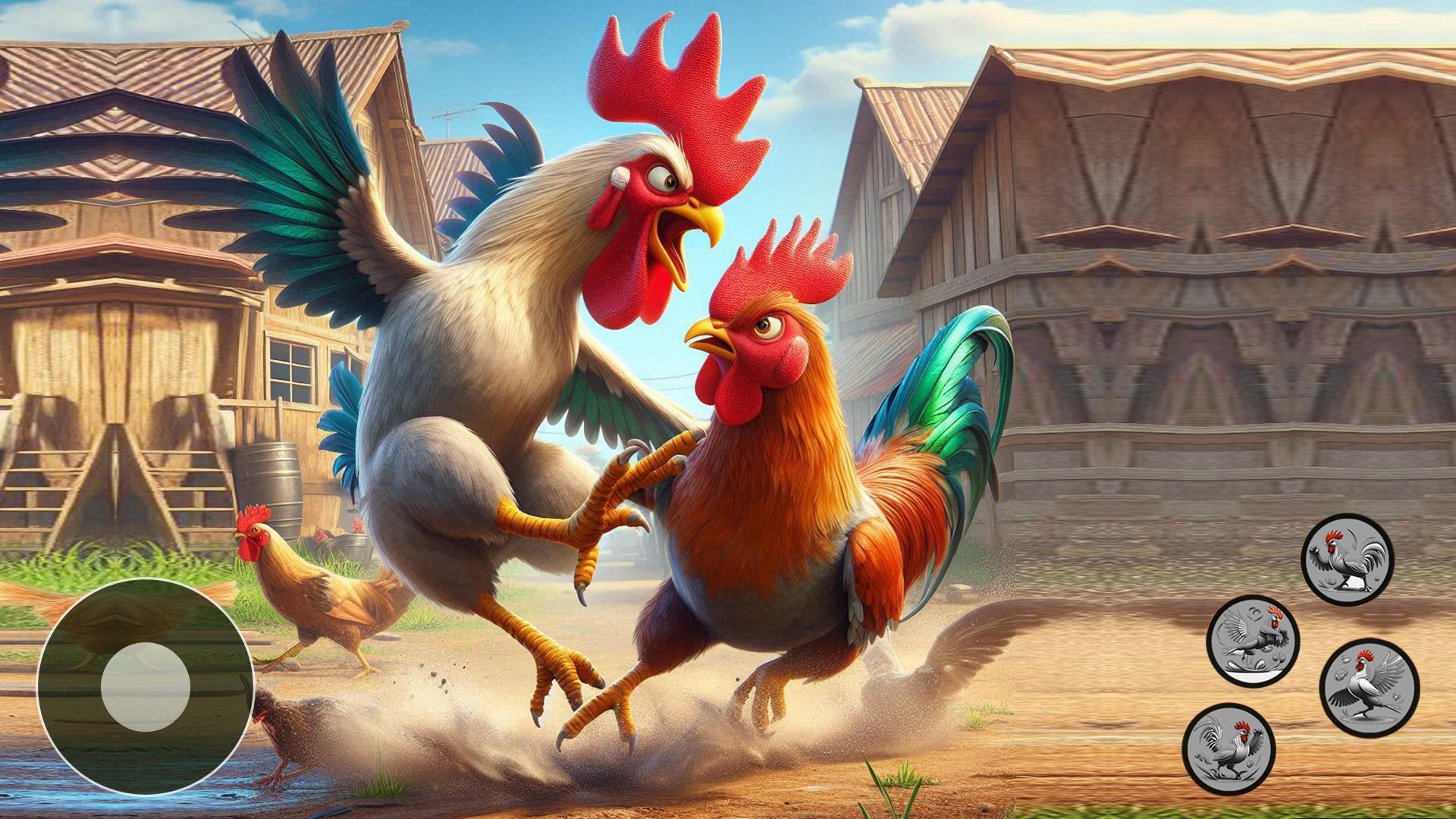 Rooster Fight vs Angry Hen 3d for Android/iOS - TapTap