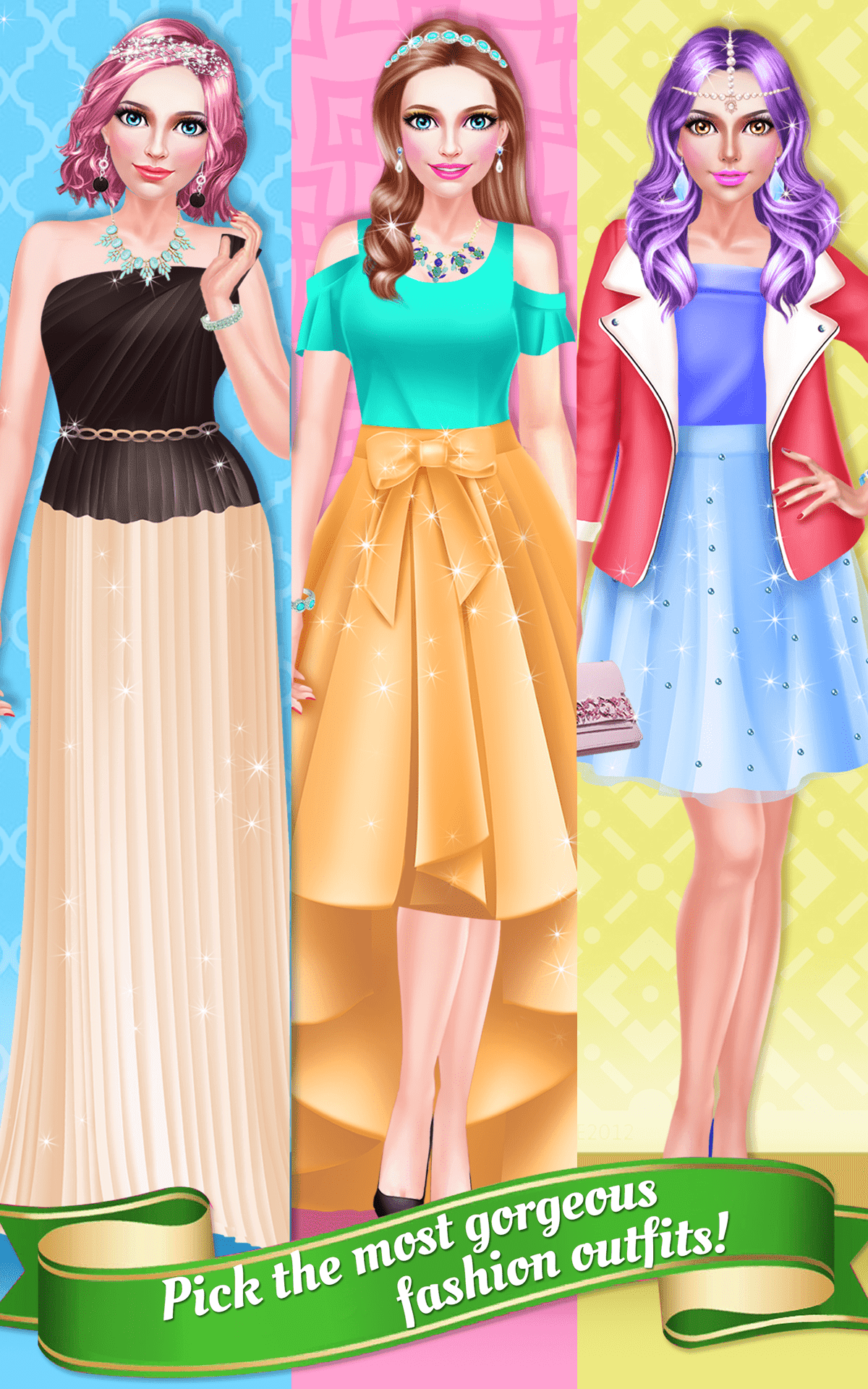 Hollywood Mom & Daughter Salon Game Screenshot