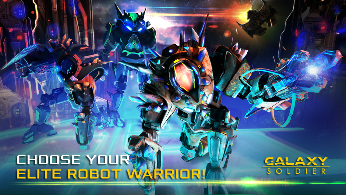 Galaxy Soldier - Alien Shooter Game Screenshot
