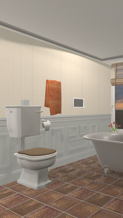 Screenshot of 脱出ゲーム Rustic Bathroom