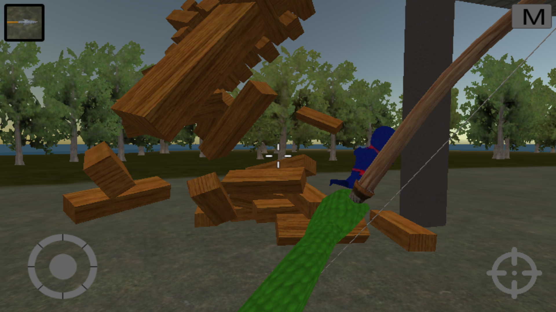 Physics Archer Game Screenshot