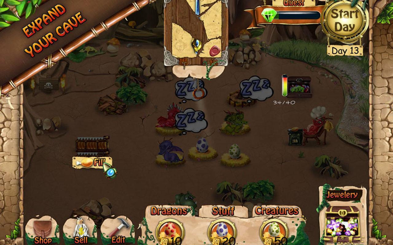 Dragon Keeper Game Screenshot