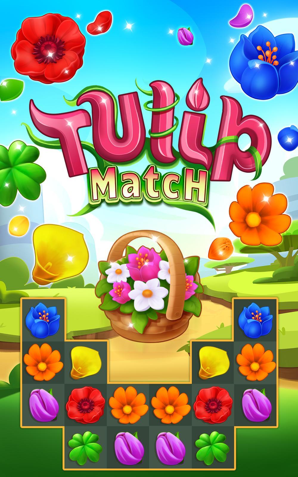 Tulip Match ゲームのスクリーンショット