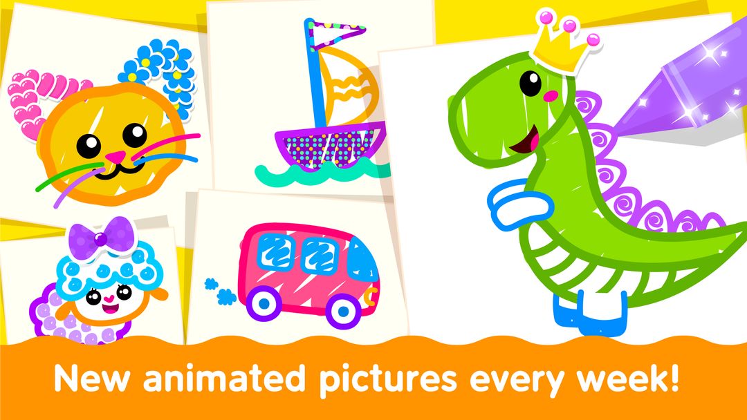 Kids Drawing Games for Toddler screenshot game