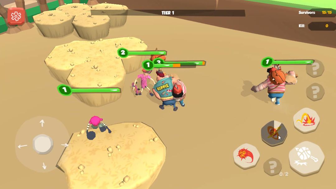 Screenshot of GoGo Hero: Survival Battle Royale