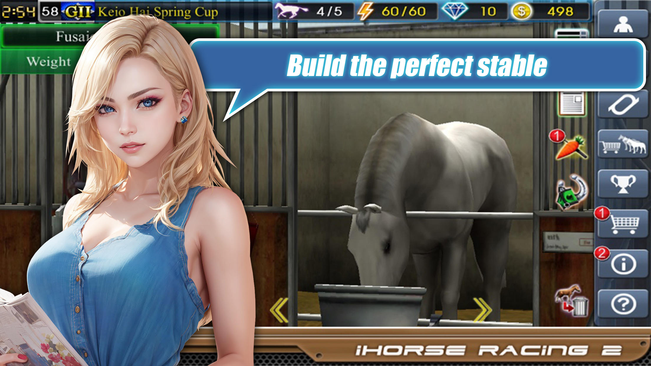 iHorse™ Racing 2：Horse Manager ภาพหน้าจอเกม