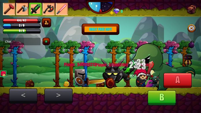 Screenshot of Super Cartoon Survival Game