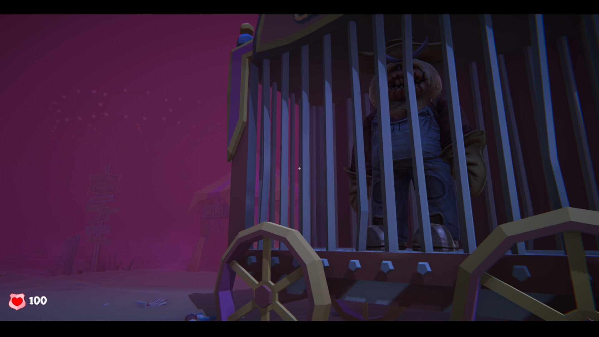 Screenshot of Circus of TimTim - Mascot Horror Game