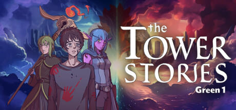 Banner of The Tower Stories Green 1 