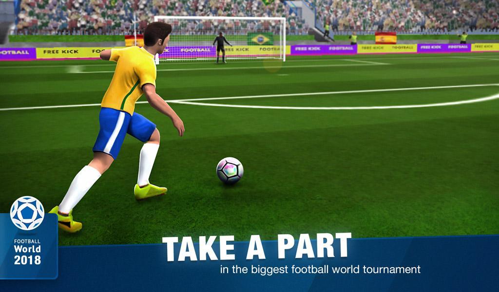 Скриншот игры FreeKick Soccer 2021