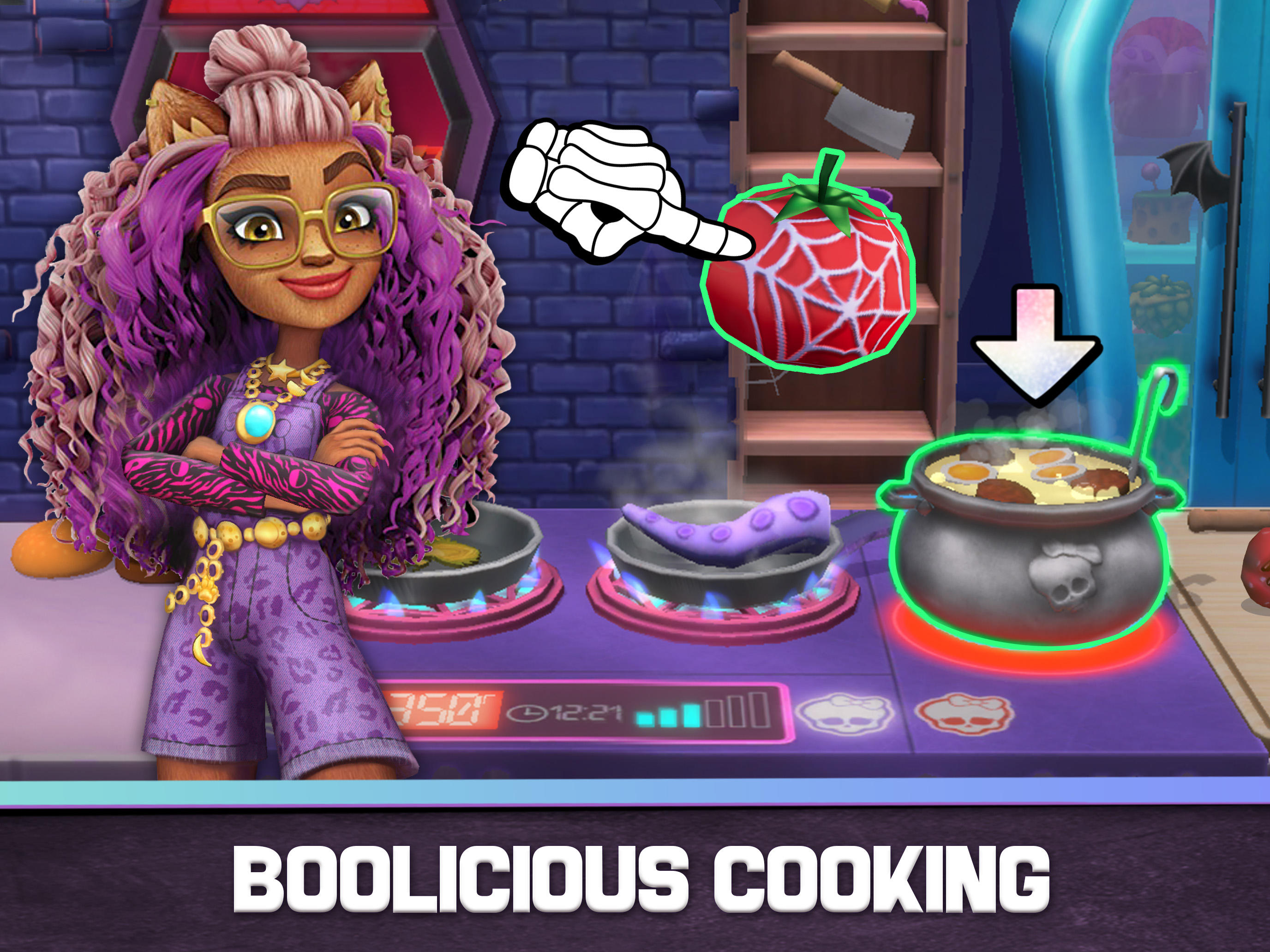 Monster High Fangtastic Life Game Screenshot
