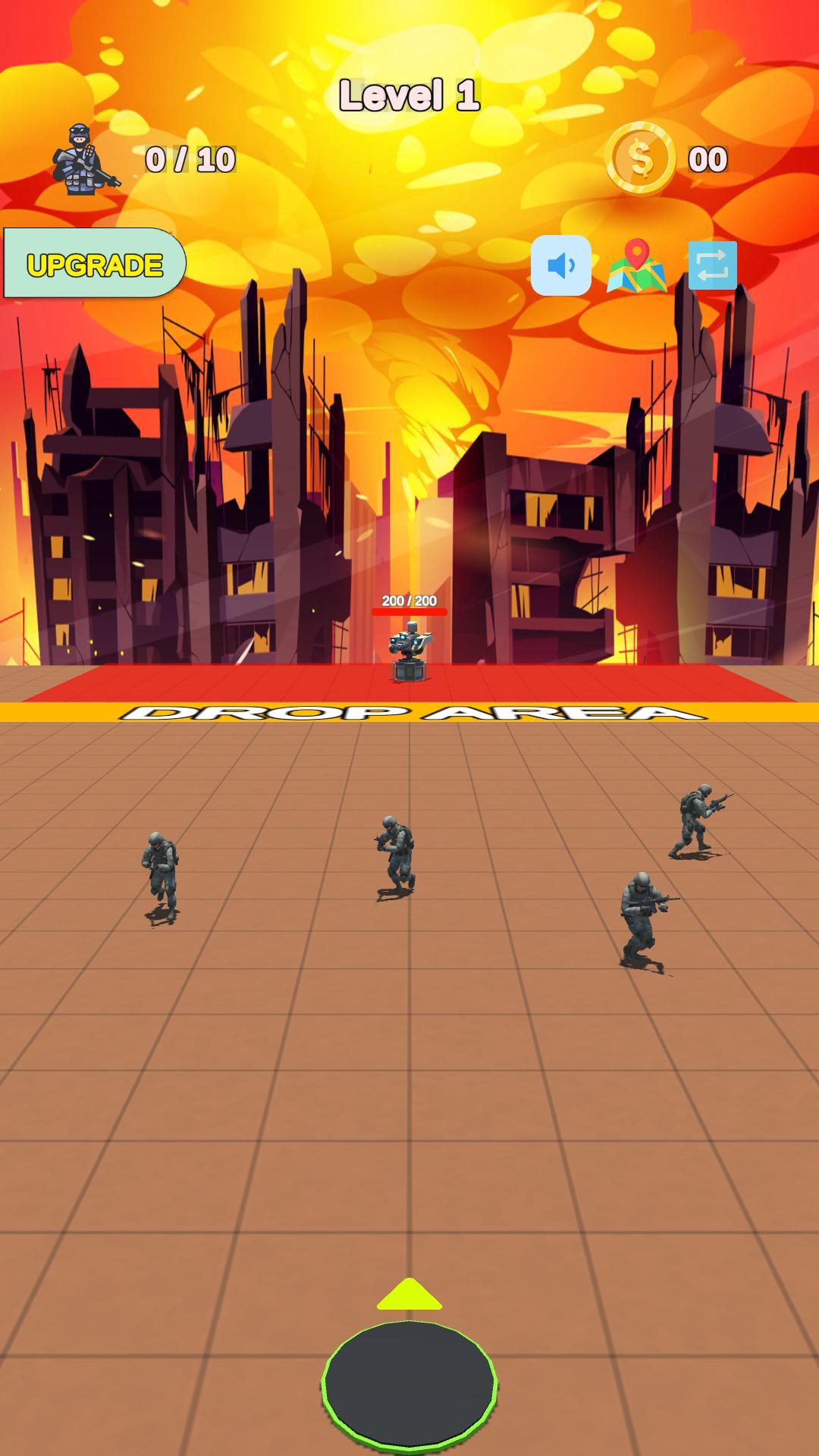 Suicide Soldier 3D Game Screenshot