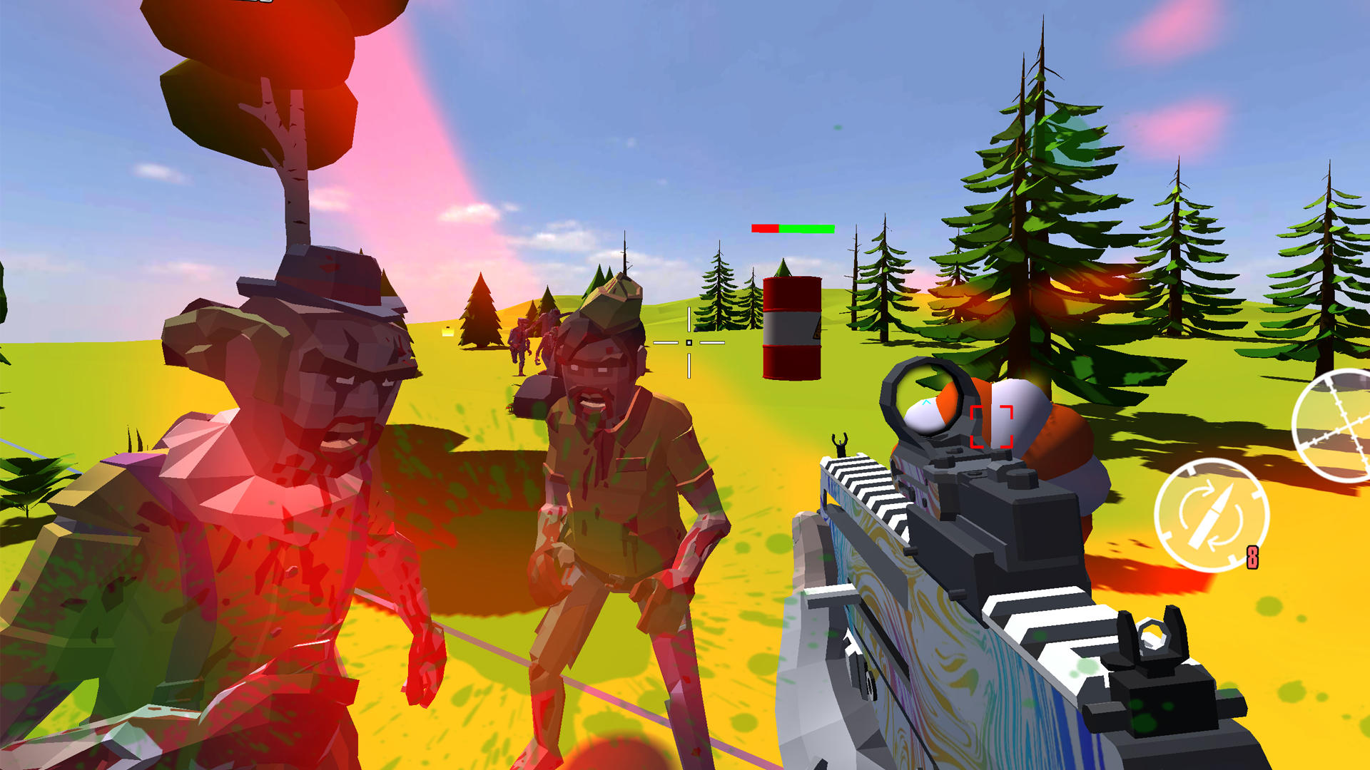 Screenshot of Survive Z War: FPS Shooter