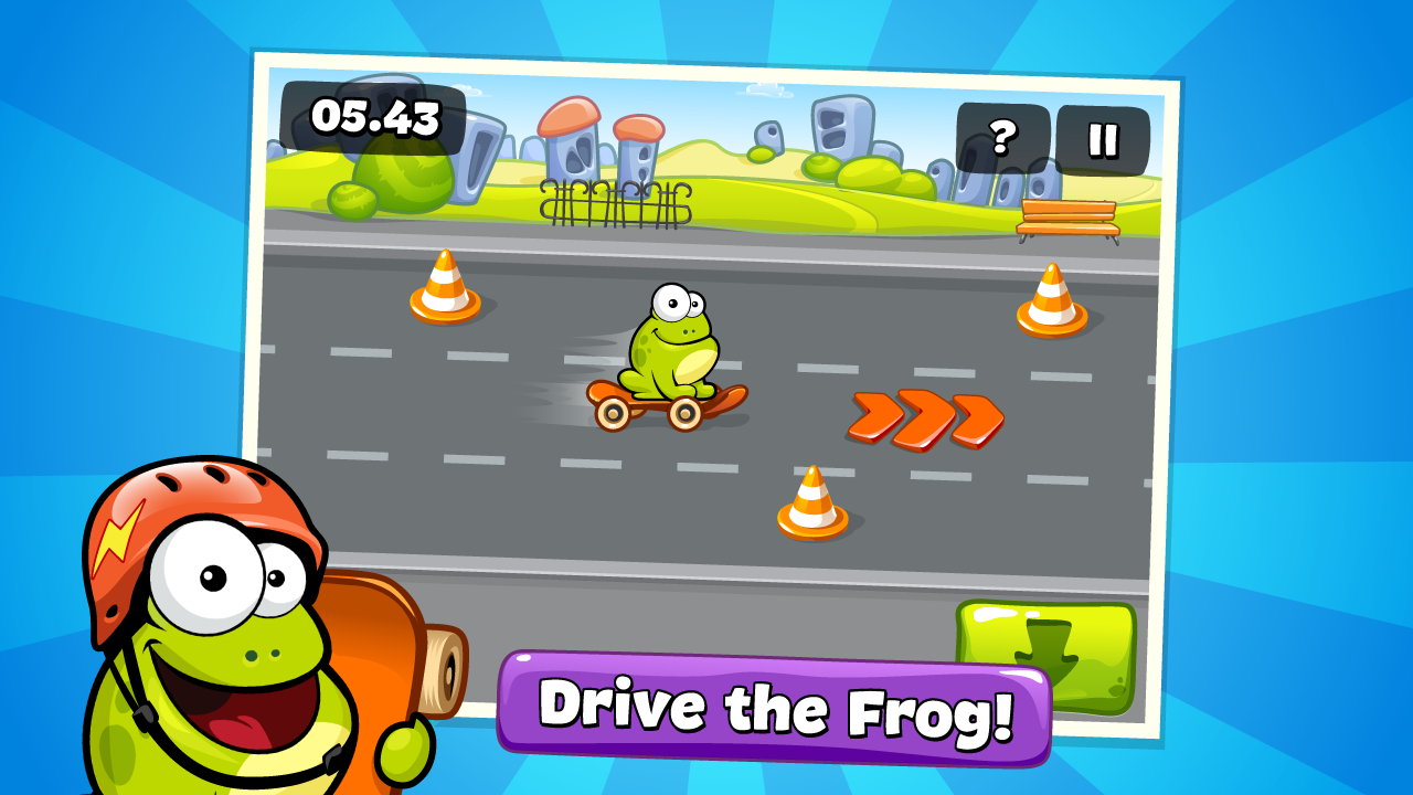 Tap the Frog HD Game Screenshot
