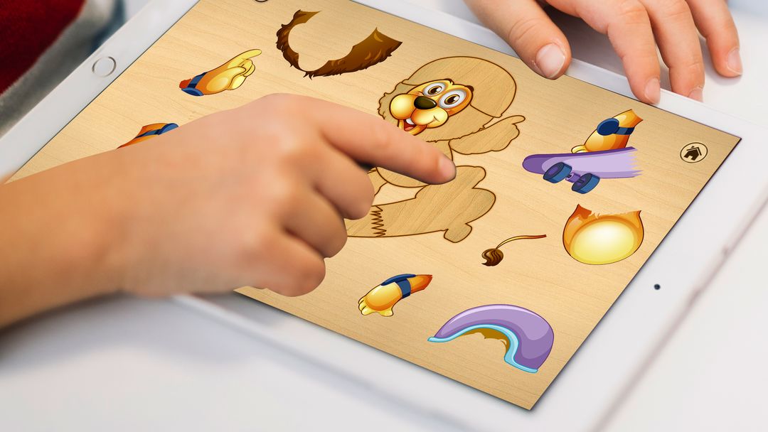 Screenshot of Kids Jigsaw Learning Puzzles