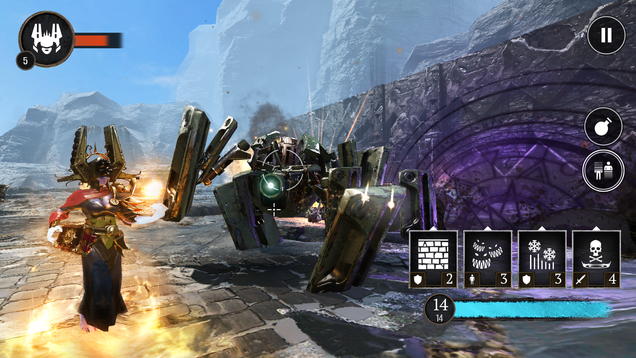 Magic vs. Metal Game Screenshot