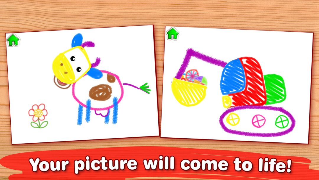 Bini Drawing for Kids Games screenshot game