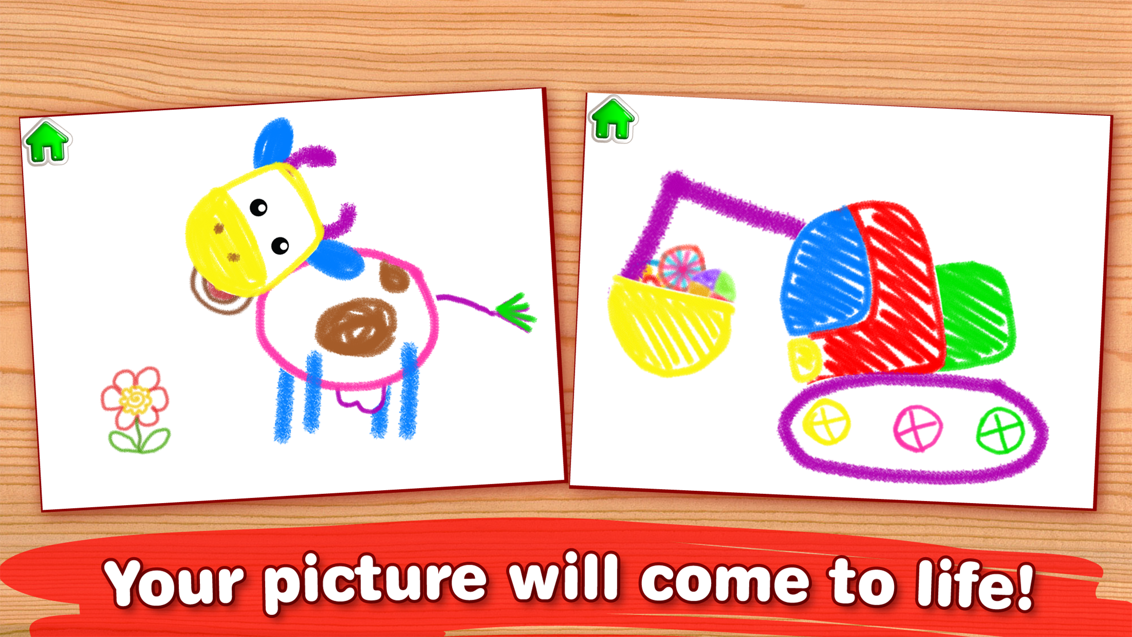 Toddler Drawing Apps for Kids Game Screenshot