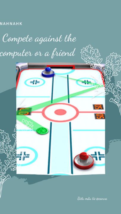 3D Air Hockey 게임 스크린샷