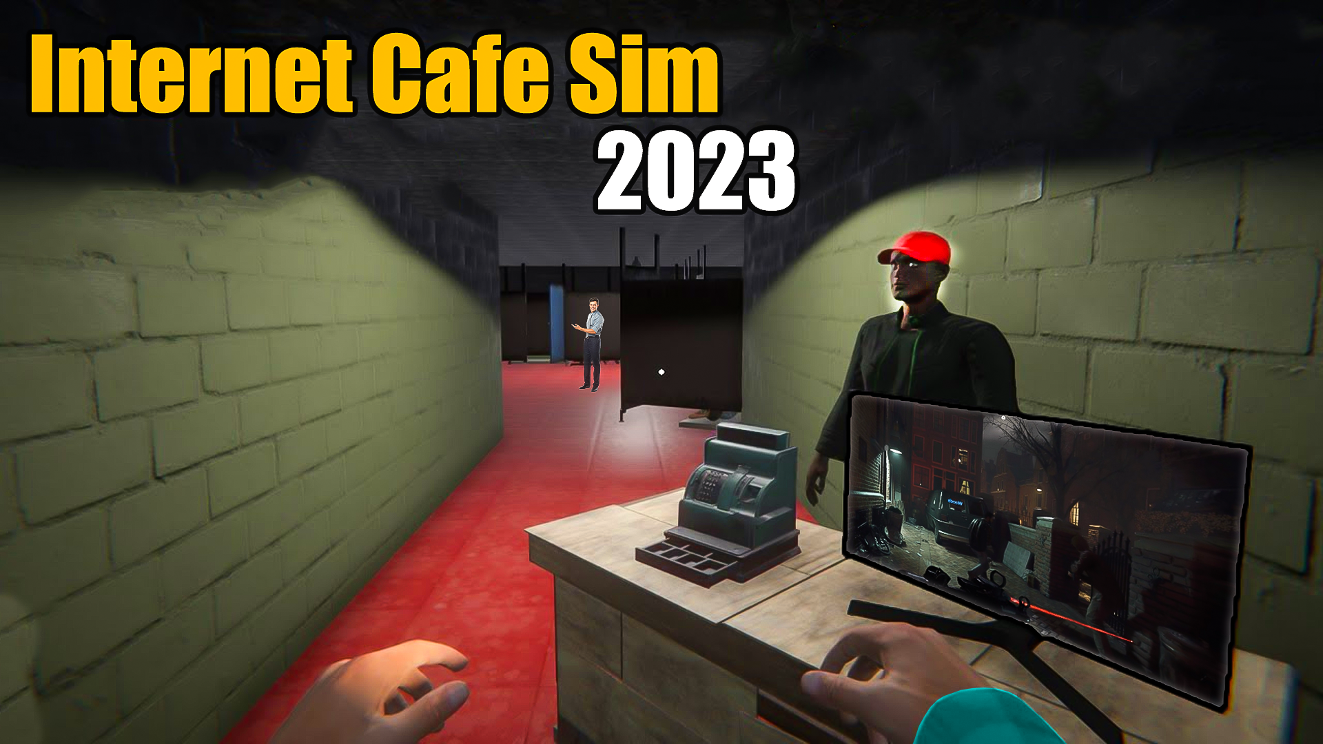 Screenshot of Internet Gamer Cafe Sim 2023