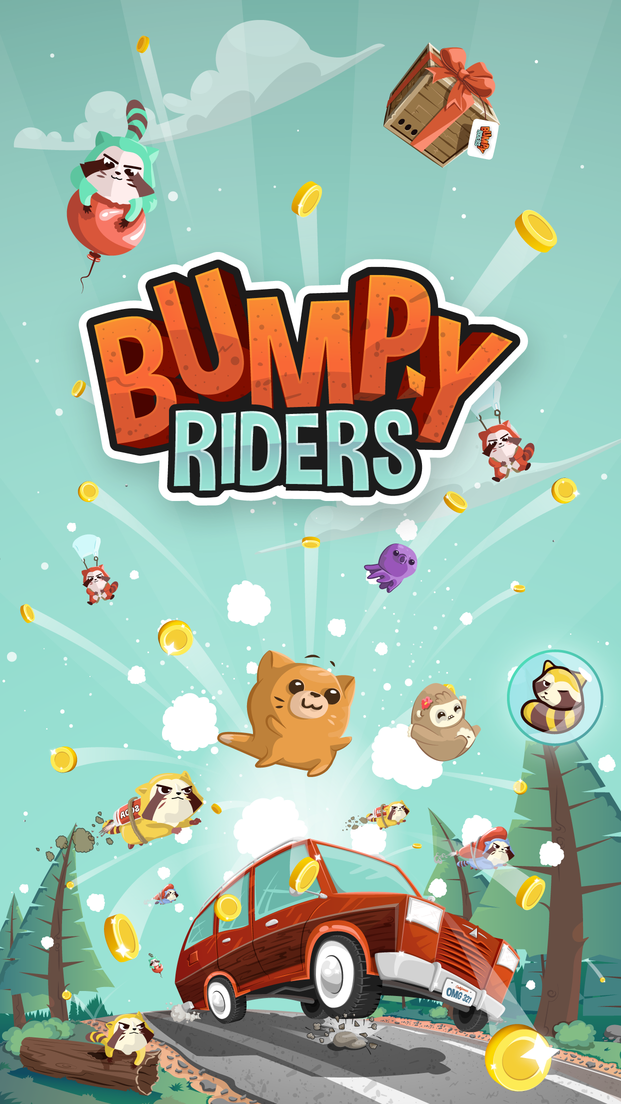 Screenshot of Bumpy Riders