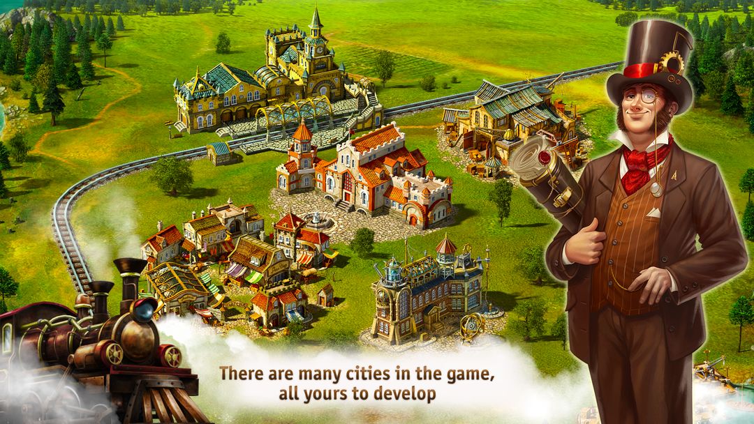 Transport Empire: Steam Tycoon ภาพหน้าจอเกม