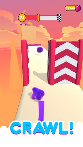 Blob Runner 3D ภาพหน้าจอเกม