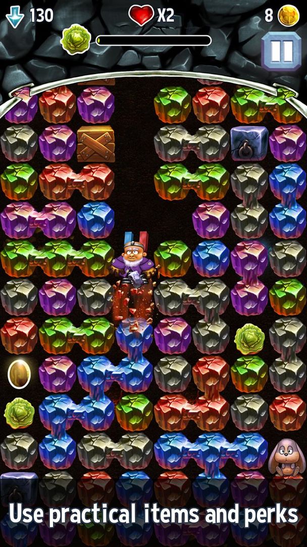 Boulder Rush screenshot game
