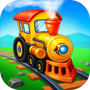 Permainan Kereta Api untuk Kanak-kanak: stesen