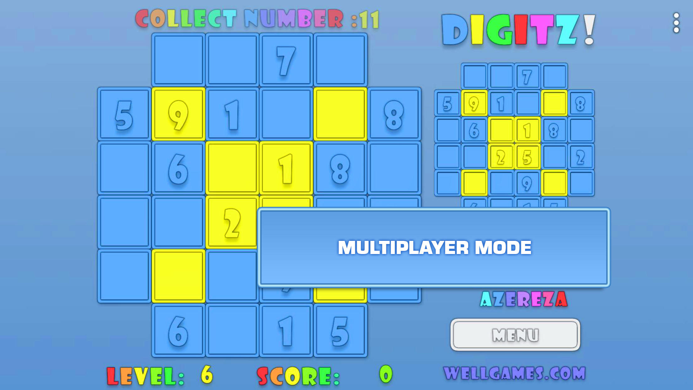 Lines of Digits: Fun Math Game Game Screenshot