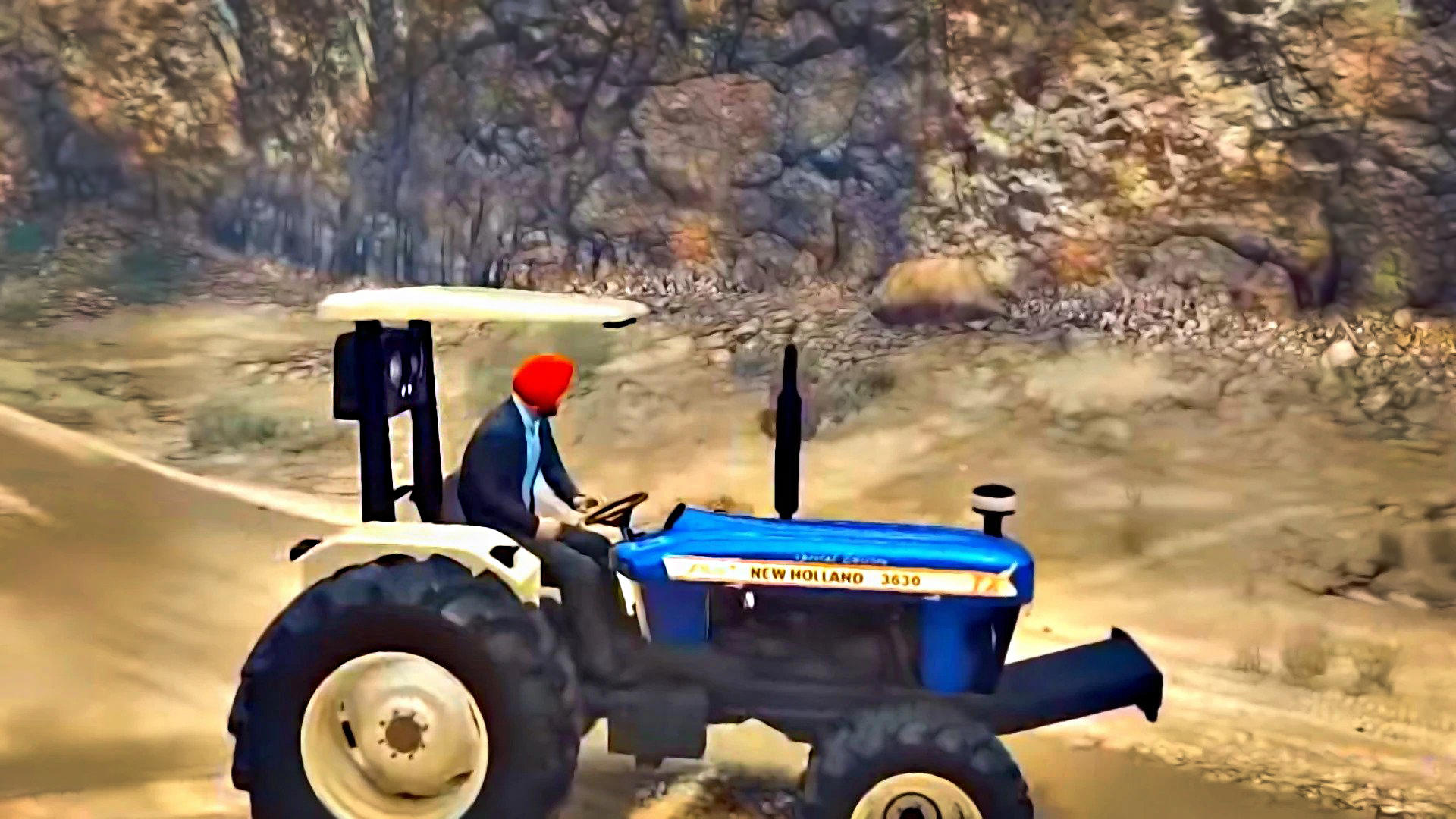 Скриншот игры Indian Heavy Driver Tractor 3D