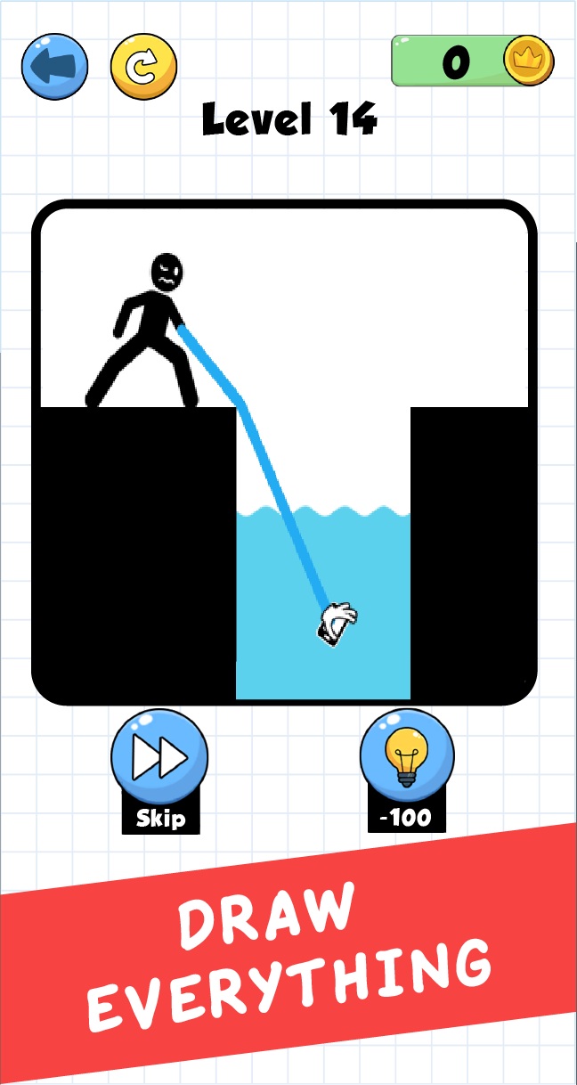 Save stickman: puzzle games Game Screenshot