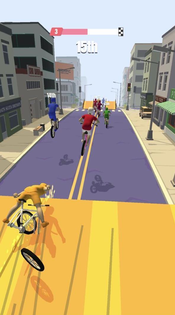 Screenshot of bike rush 2!
