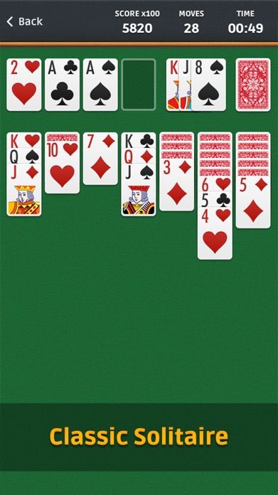 Screenshot 1 of Solitaire (playing cards) 