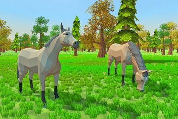 Horse Family Simulator: Jungle Survival Game Screenshot