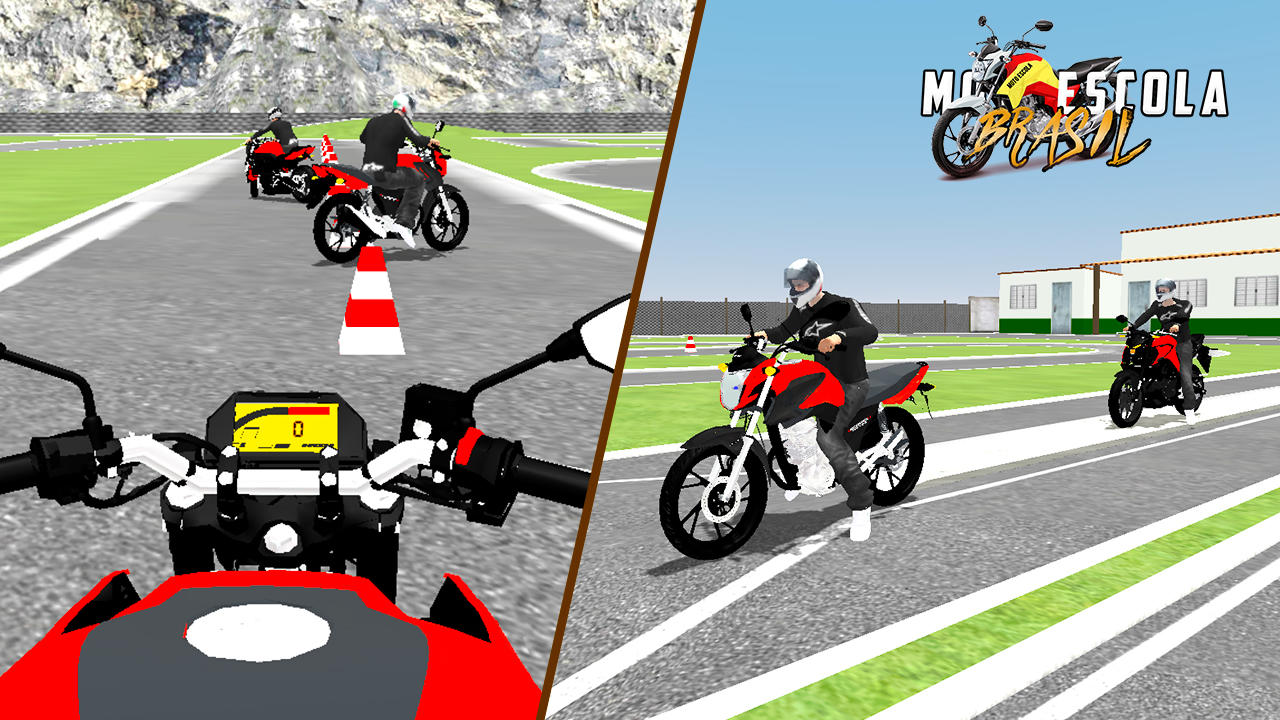 Moto Escola Brasil Game Screenshot
