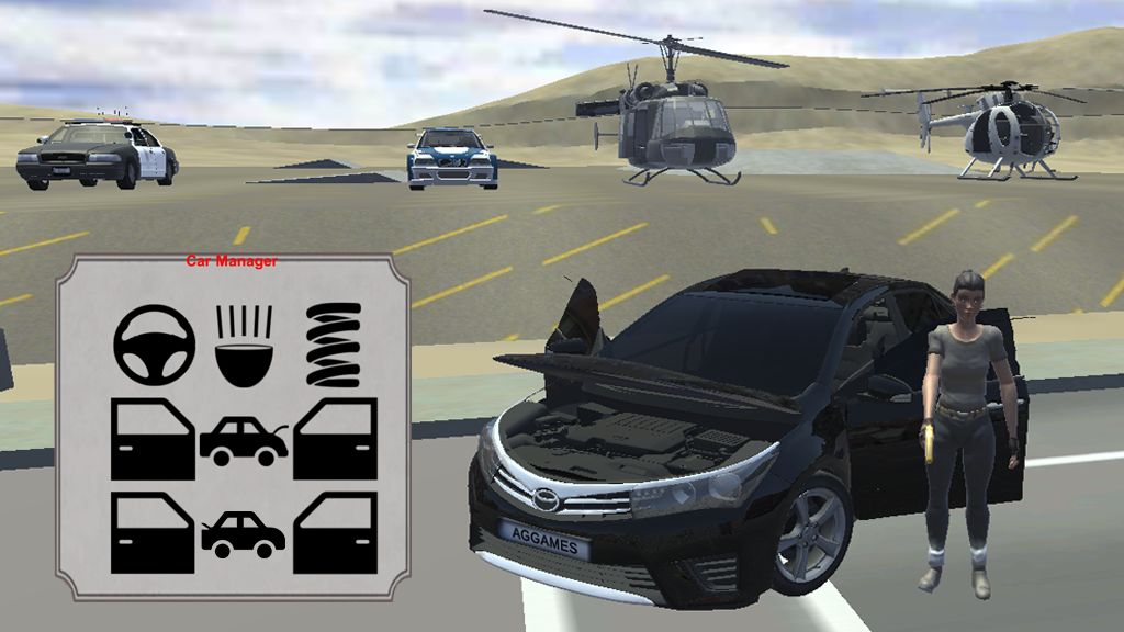 Corolla Drift And Race screenshot game